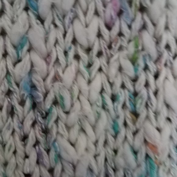 Cream sweater - button front - Picture 5 of 6